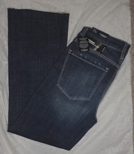 LIVERPOOL Womens HANNAH THE CROPPED FLARE RAW HEM JEANS Size 2/26 NEW