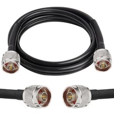 N Male To N Male Cable 4ft Type N Cable Kmr240 50 Ohm Coax Extension Cable N Mal