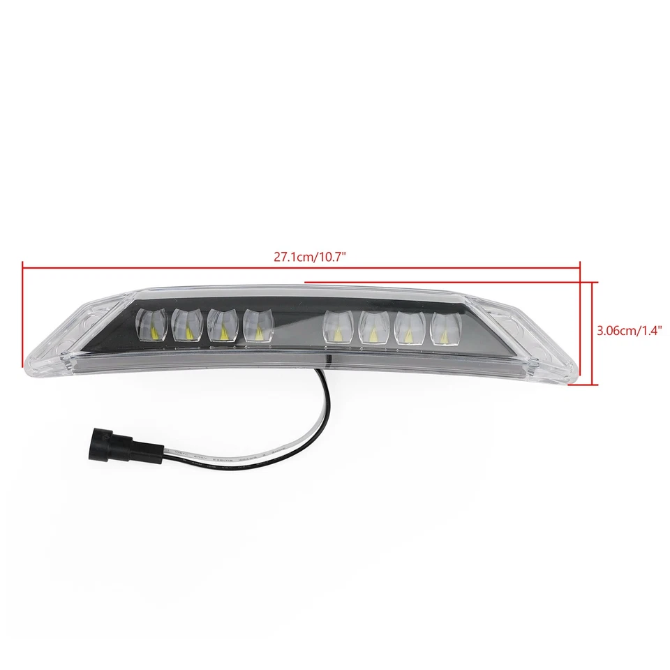 LED 219400991 Front Bumper Lamp Auxiliary Light For Can-Am Spyder RT 2020-2023 - image 2 of 4