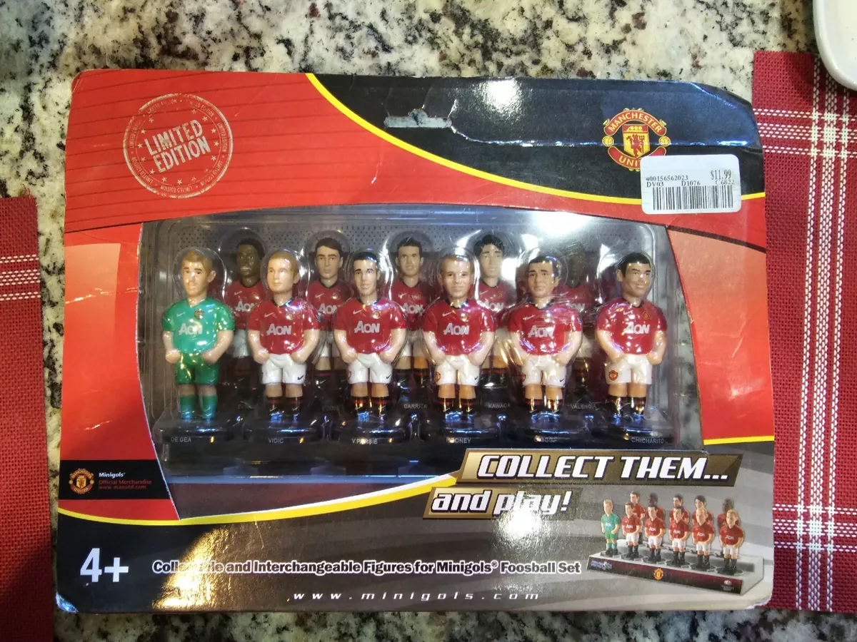 Manchester United Collectables Official Mini action figures Chelsea  Liverpool Arsenal