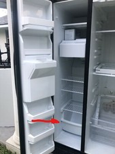 Whirlpool Refrigerator Freezer Bin Lower Drawer Part  2309757