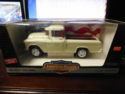 American Muscle - 1955 Chevy 3100 Cameo (1:18) | eBay