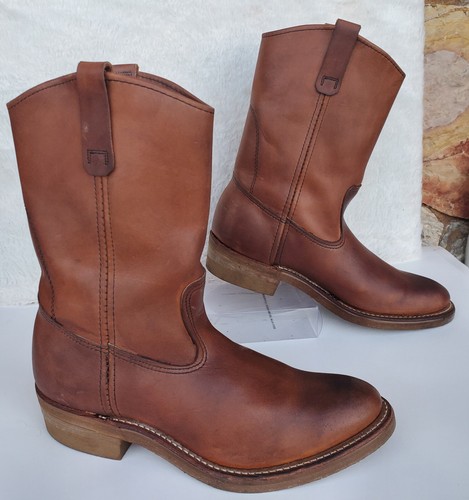 red wing boots pull on