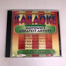 Motown's Greatest Artists by Karaoke CD 