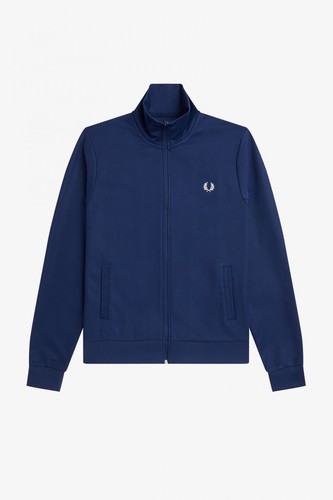 T-shirt Homme Fred Perry - Bleu Marine, Coton, Taille S - État Très Bon
