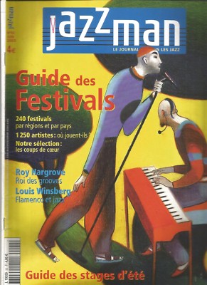 * JAZZ MAN N°92 ROY HARGROVE /LOUIS WINSBERG / BRUNO REGNIER /MEDERIC COLLIGNON