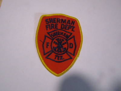 PATCH FIRE AND RESCUE LITTLE SHERMAN FIRE DEPARTMENT TEXAS MUCH OLDER
