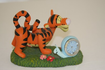 Cute Tigger Clock Watching Time