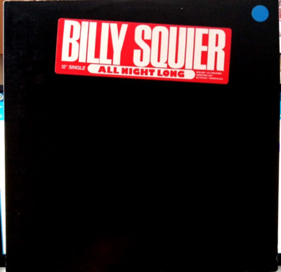 BILLY SQUIER All Night Long 1984 USA PROMO Only 12'' NM
