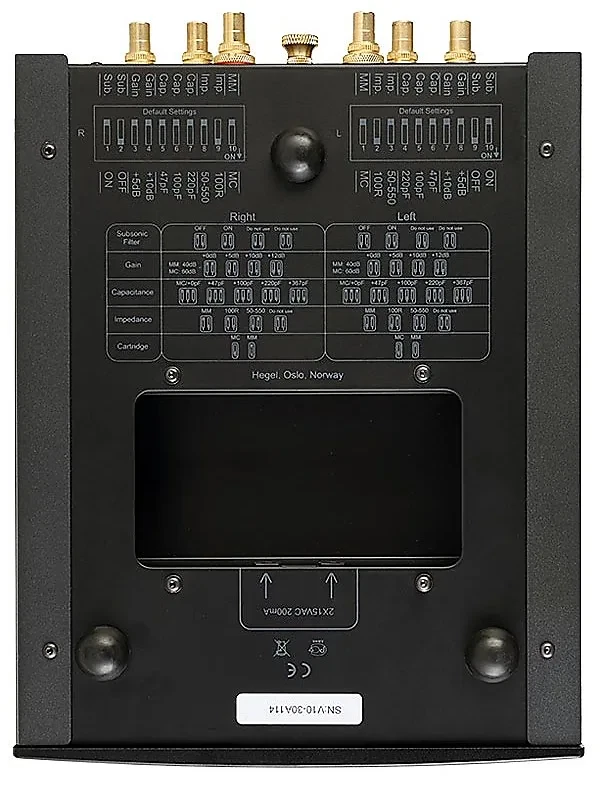 Hegel V10 Preamplificatore Phono MM/MC, xlr e rca - Immagine 3 di 3