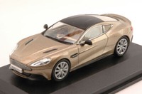 Oxford 1/43 Aston Martin Vanquish Coupe 2001 Gold Statisches Modell Diecast