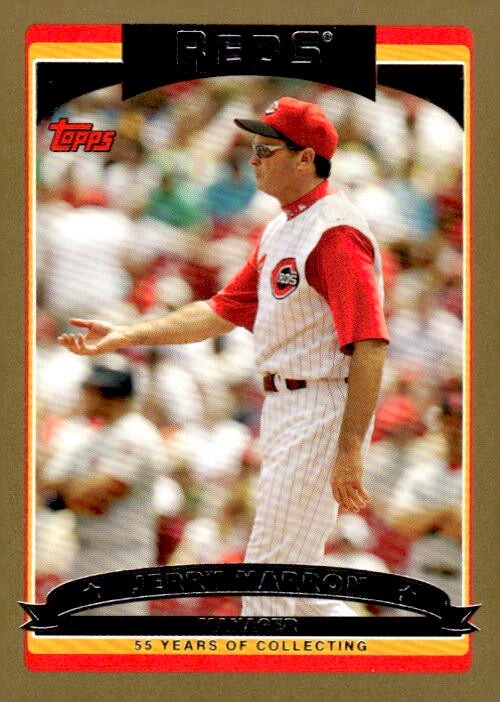 2006 Topps Gold #272 Jerry Narron 1846/2006 Cincinnati Reds