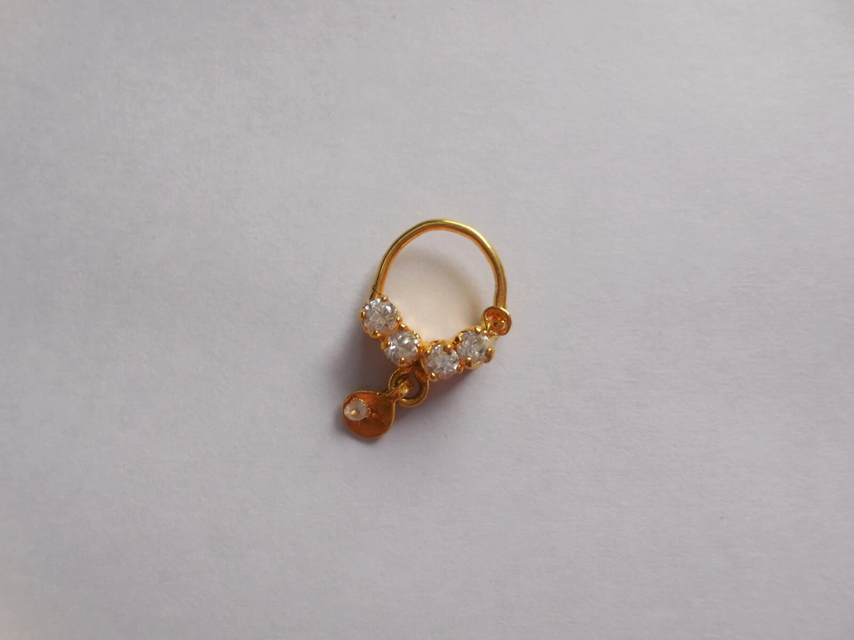Gold nose hotsell ring ebay