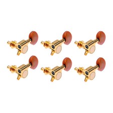 Gold Acoustic Electric Guitar Tuners Tuning Pegs Keys Machine Heads Set 3 x 3
