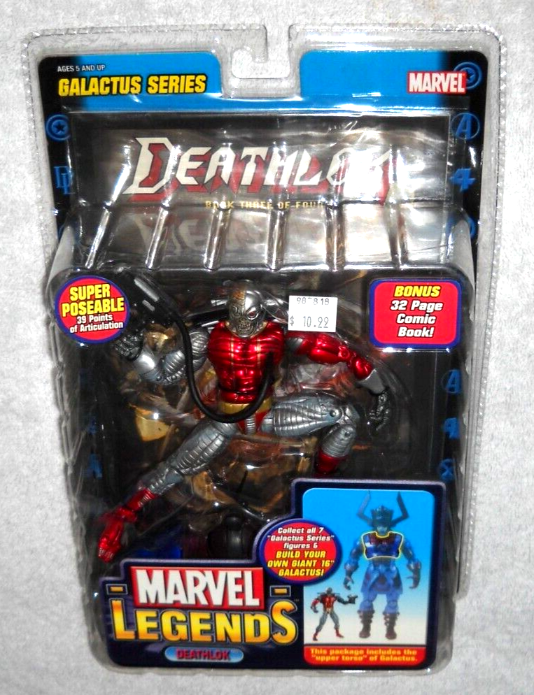 Marvel Legends Deathlok Galactus Buld A Fgure
