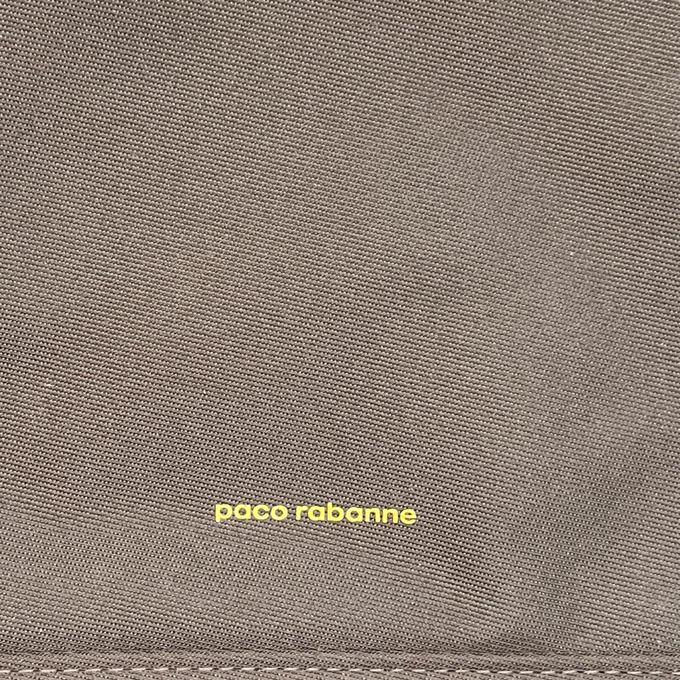 Bolso de Mano Paco Rabanne Perfumes Grande Marrón Fin de Semana Sin Correa Foto 4 de 4