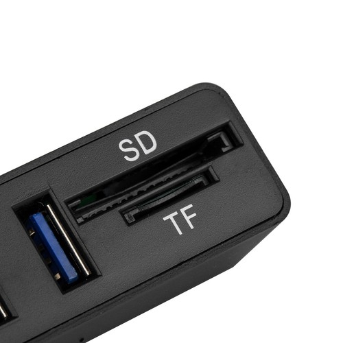 USB Hub 6 Port Adapter SD SDXC TF Memory Card Reader PC Laptop Data File Combo - Picture 4 of 11