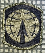 US Army OD 16th MP Military Police Brigade Patch Hook Used A1017