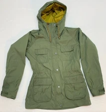 VTG 80s/90s Eddie Bauer Mountain Parka Utility Jacket Forest Green Women’s Small