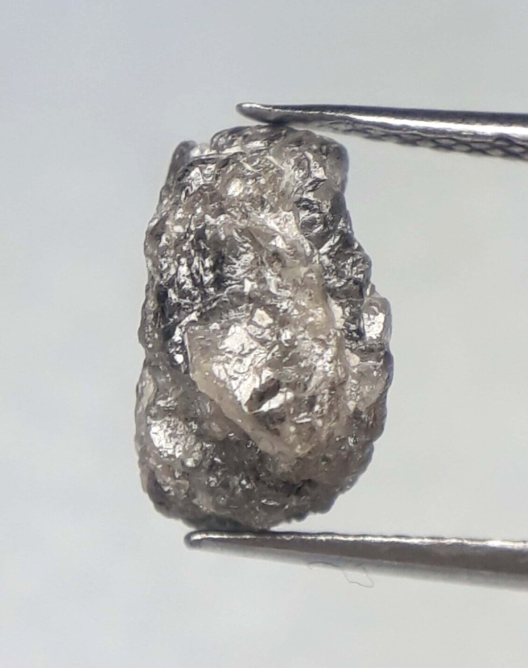 2.40 Ct,Natural Rough Diamond,Raw Rough Diamond,Grey Uncut Diamond ...