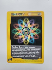 Rainbow Energy - 144/147 Aquapolis Pokemon - Rare on eBay