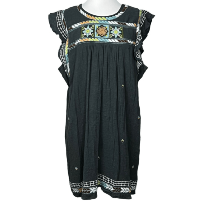 plus size embroidered shift dress Hell Bunny Viola Dress Fitted Gothic Spider Web Lace Skater main image 0