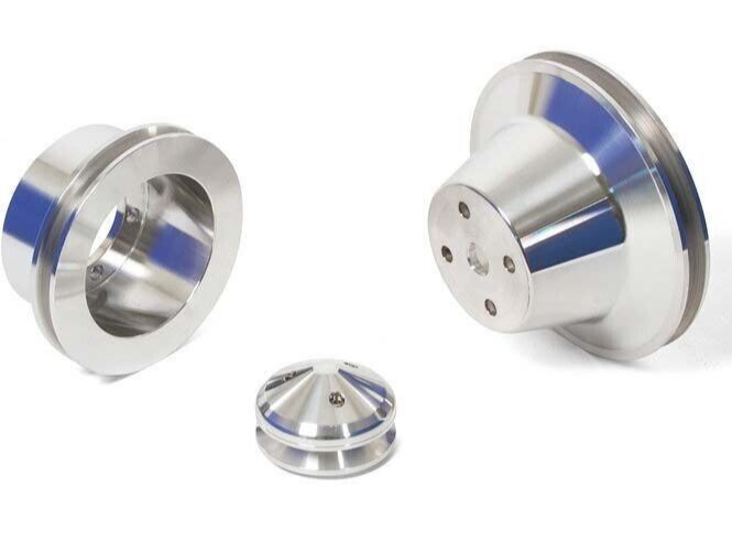 Small Block Chrysler Pulley Kit 1 Groove Crank 1V WP 1V ALT 318 340 360 1970+