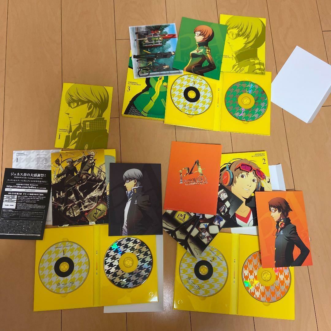 Persona 4 the ANIMATION Limited Edition Blu-ray Vol. 1-10 Complete