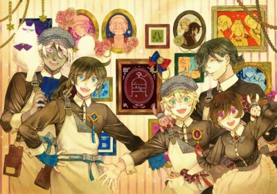 Anime pandora hearts vanitas no shuki alice Stitched Gaming Mat Desk