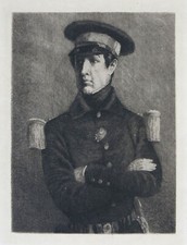 PAUL ARISTIDE, gravure ancienne, Paul Aristide Ono Dit Bio, Jean-François Millet