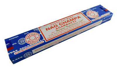 Satya Räucherstäbchen 15g Nag Champa, White Sage, Patchouli, Opium, Rose uvm. 