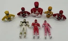 Vintage Mighty Morphin Power Rangers Lot of 8 4” Figures & Pencil/Pen Toppers