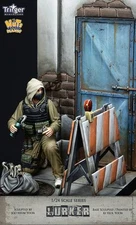 Nuts Planet, 75mm 'Lurker' figure,  Trigger Series,  NIP,  Resin Kit T75015