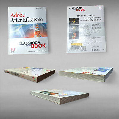 Instruction books for Adobe softwares. ''Classroom In a Book''  Have Included CDs,