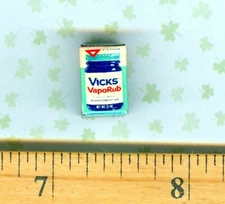 DOLLHOUSE Miniature size Vicks Chest Rub for Colds Box