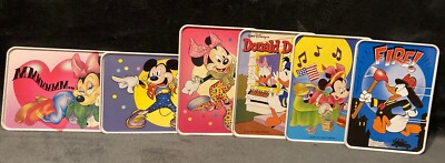 Walt Disney Metall Postkarten Bilder Minnie Mickey Mouse 