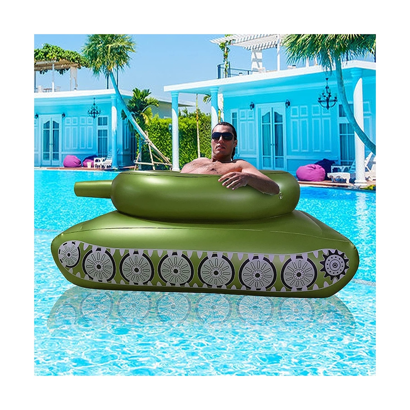 storage for pool floats and toys