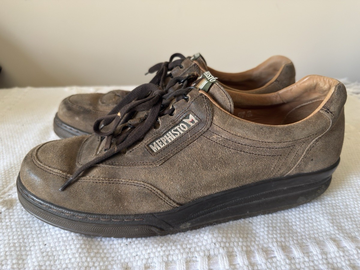 Mephisto Air Jet Mens 9.5 Brown Suede Chukka Boots Comfort Walking Shoes Casual Mephisto Men main image 2
