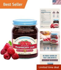 Low Cal Raspberry Jam - Sugar Free, Diabetic Friendly, 10oz - Tasty & Nutritious