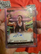 2024-25 Topps Inception Basketball Jason Williams Memory Lane Marks Auto 49/99