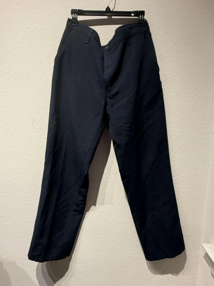 Workrite 36x42 裤子防火 FR 2112 Nomex ARC 7 消防员蓝色警察 — 第 3/4 张图片