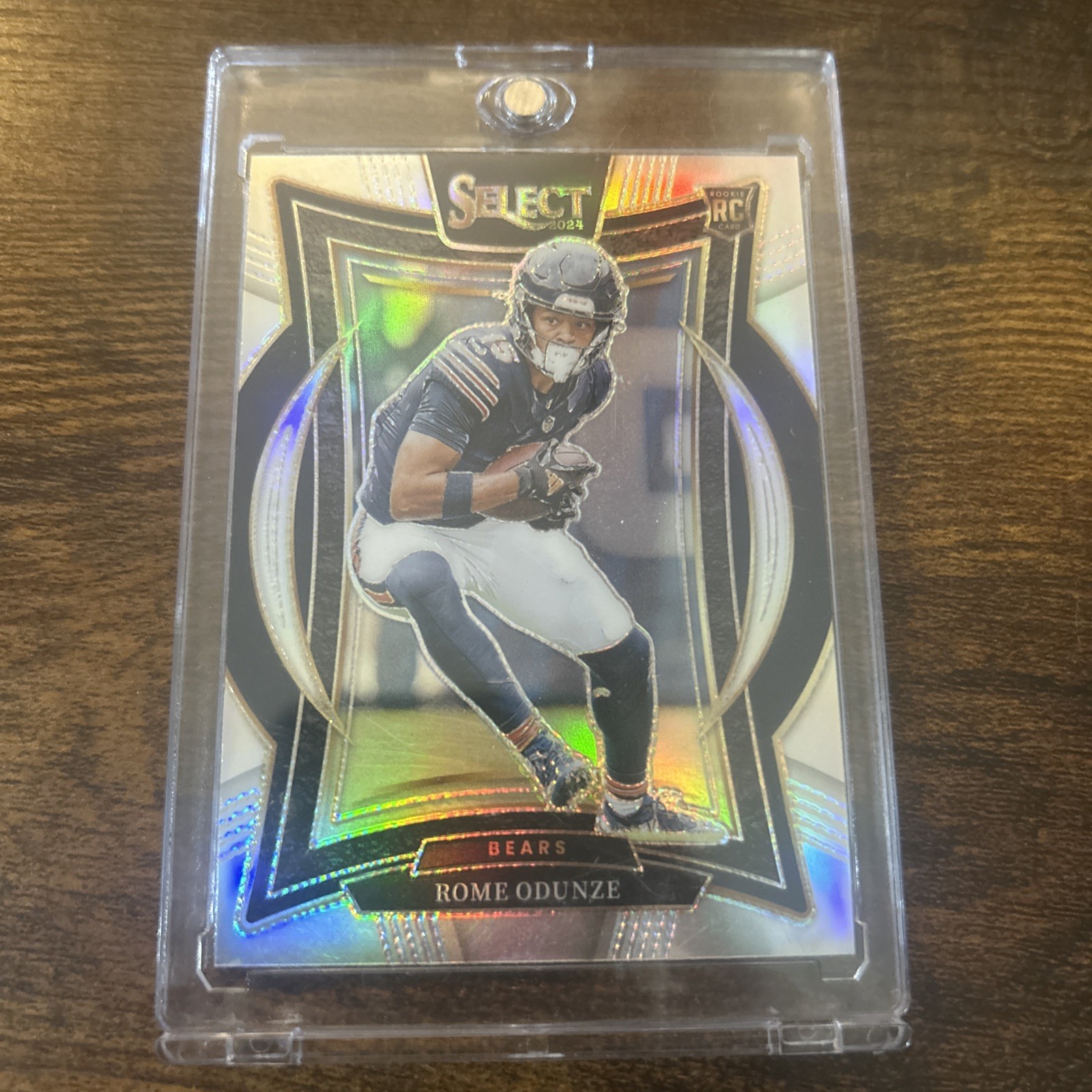 2024 Panini Select - Concourse Rome Odunze #3 Silver Prizm (RC)