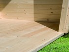 Sauna Gartensauna Saunahaus Außensauna Outdoorsauna naturbelassen mit 3 Liegen