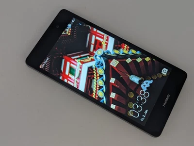 Huawei P8 Lite 16/2GB Schwarz Black Android Smartphone ALE-L21 ✅ - Bild 1 von 4