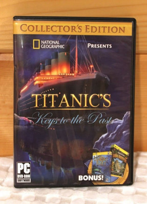 National Geographic Titanic's Keys to the Past Collector's Ed PC DVD-ROM