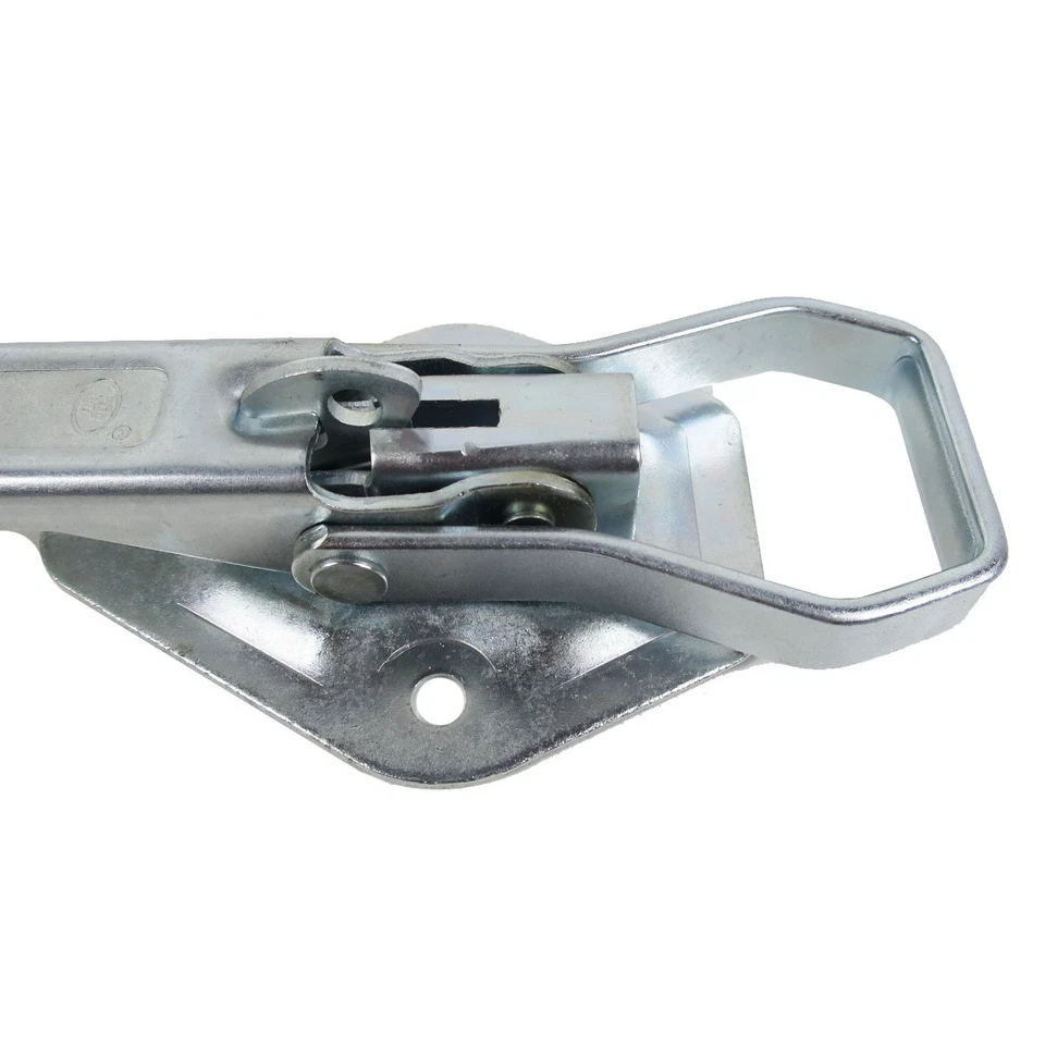 Exzenter Verschluss mit Flachbügel , 224 mm lang , verzinkt für PKW Anhänger - Bild 2 von 4