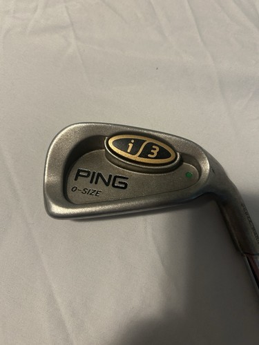 RH Ping i3 O-Size 3 Iron Steel Green Dot Regular Flex Graphite Shaft 39' Length