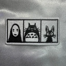 Studio Ghibli Totoro No-Face Jiji Embroidery Patch