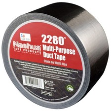 Nashua Multi-Purpose Duct Tape 2280 : 3 in. x 60 yds. Black  shrink-wrapped/b