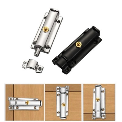 8Pcs Stainless Steel Automatic Spring Door Latches Bolt Door Hardware Enduring